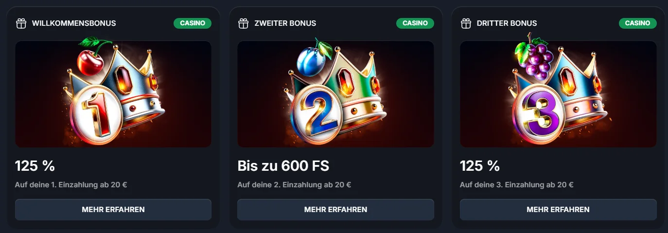 Willkommensbonus bei Beef