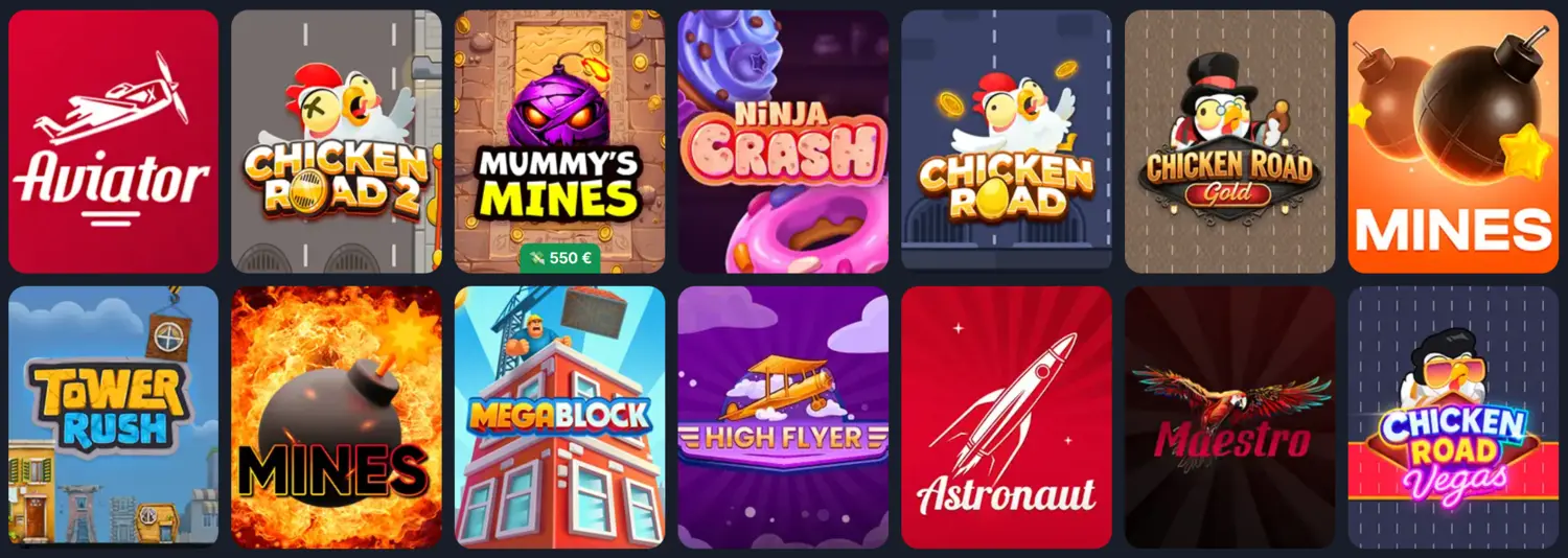 Beef Casino Crash-Formate