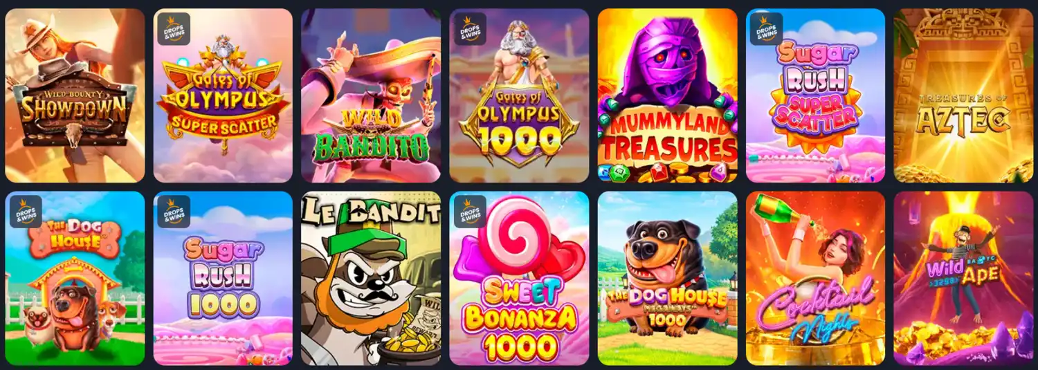Beef Casino Spielangebot